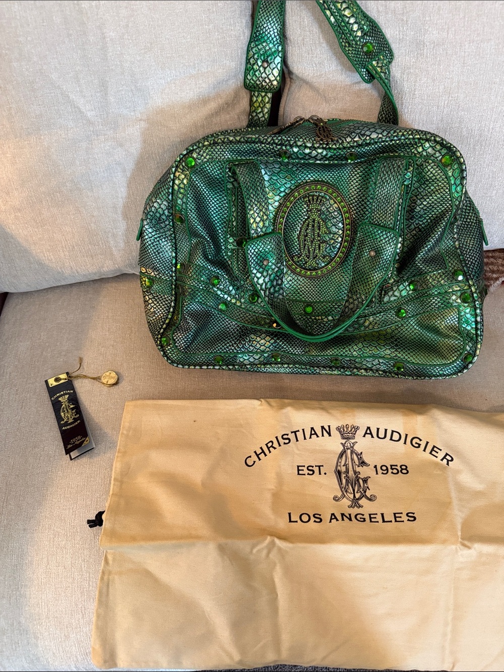 Christian Audigier bag